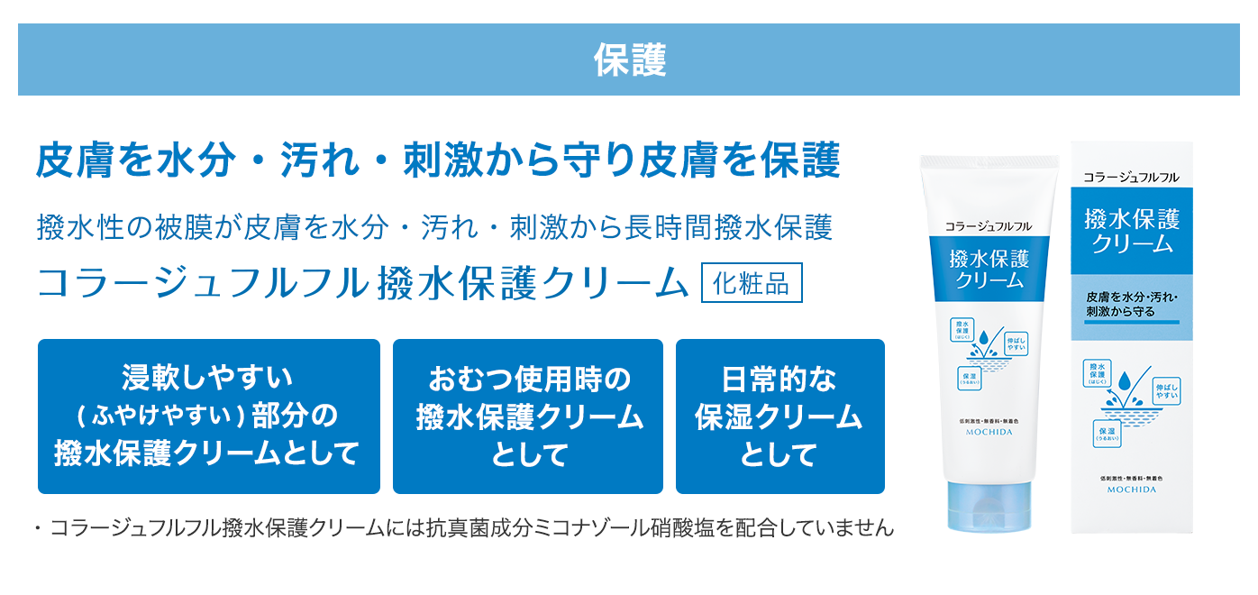 保護（臀部のケア）